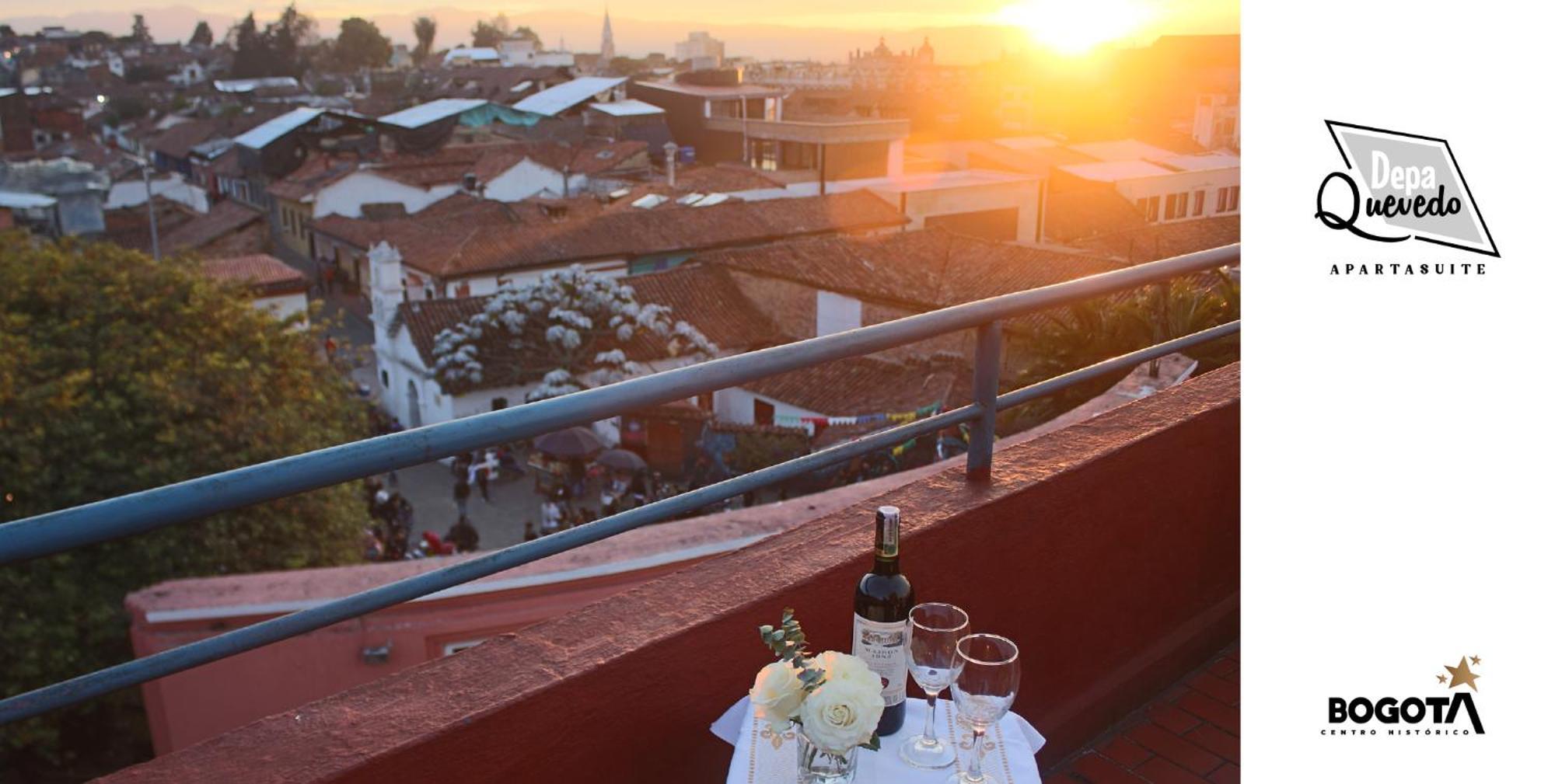 Depa Quevedo - Trendy Revamped Flat - Exceptional Spot In Bogota'S Historic Colonial Square - Candelaria 외부 사진