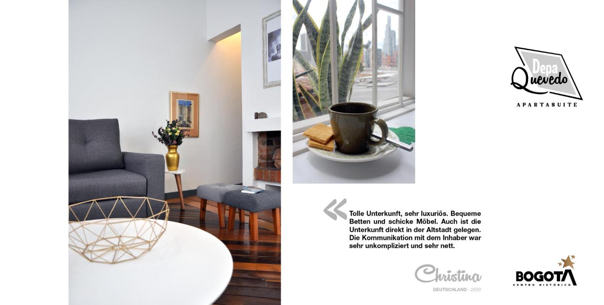 Depa Quevedo - Trendy Revamped Flat - Exceptional Spot In Bogota'S Historic Colonial Square - Candelaria 외부 사진