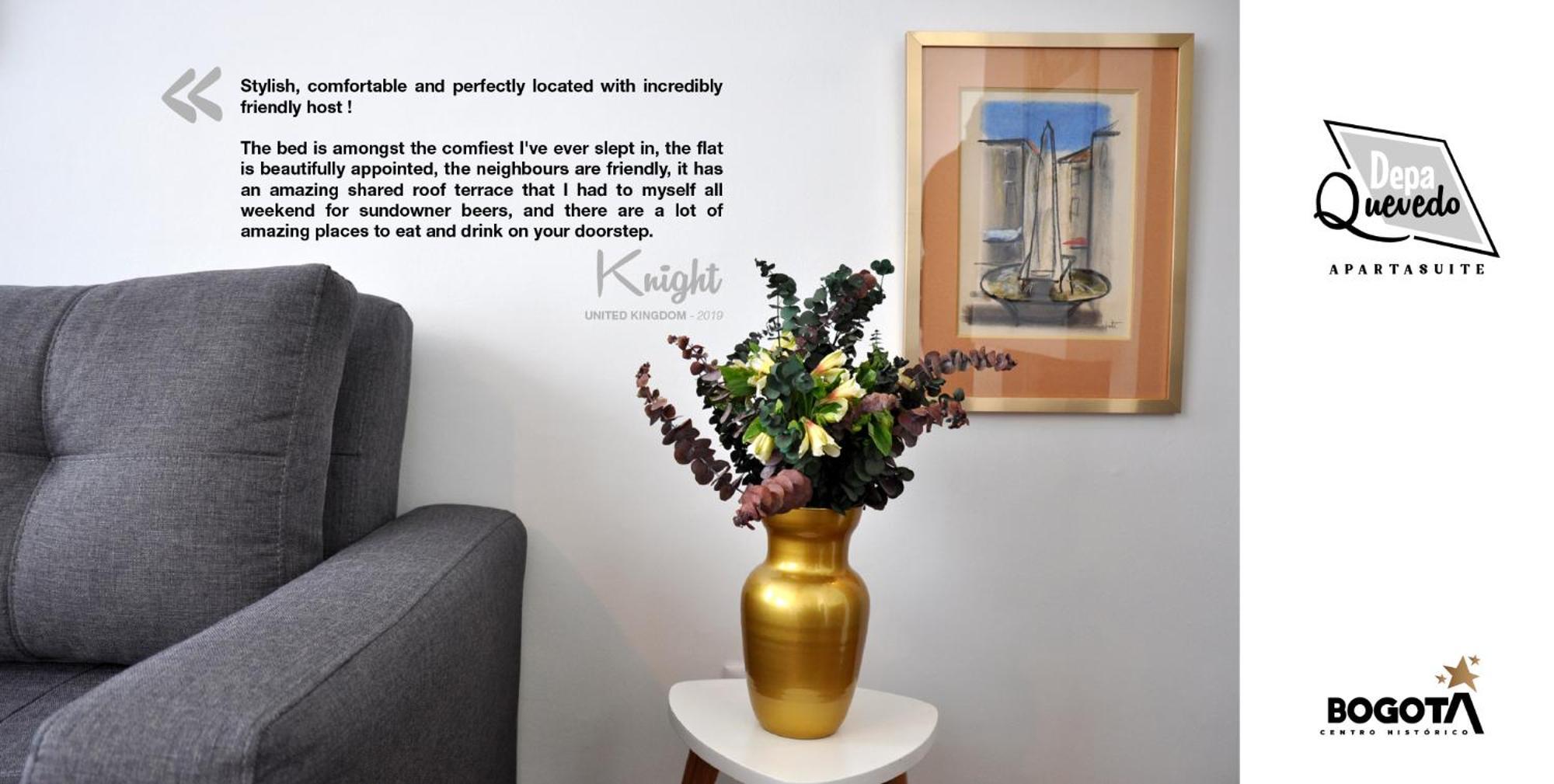 Depa Quevedo - Trendy Revamped Flat - Exceptional Spot In Bogota'S Historic Colonial Square - Candelaria 외부 사진