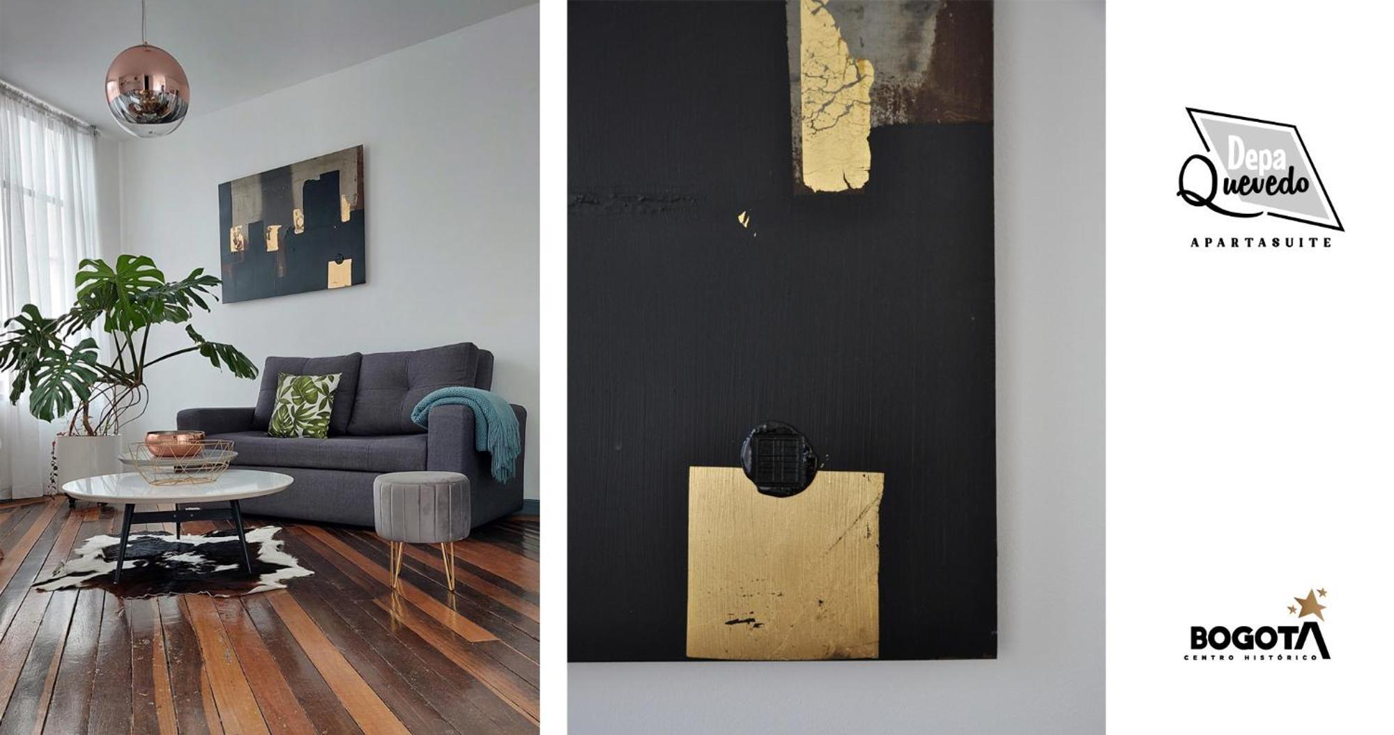 Depa Quevedo - Trendy Revamped Flat - Exceptional Spot In Bogota'S Historic Colonial Square - Candelaria 외부 사진