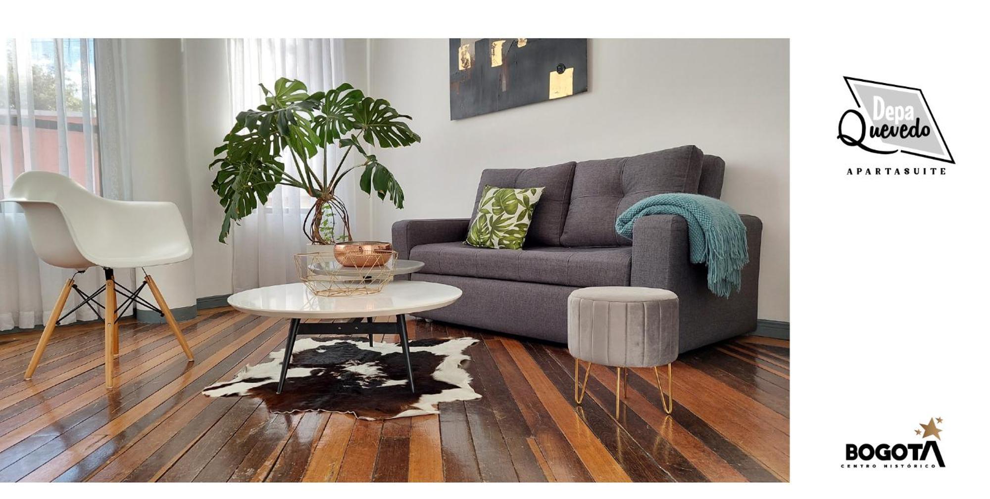 Depa Quevedo - Trendy Revamped Flat - Exceptional Spot In Bogota'S Historic Colonial Square - Candelaria 외부 사진