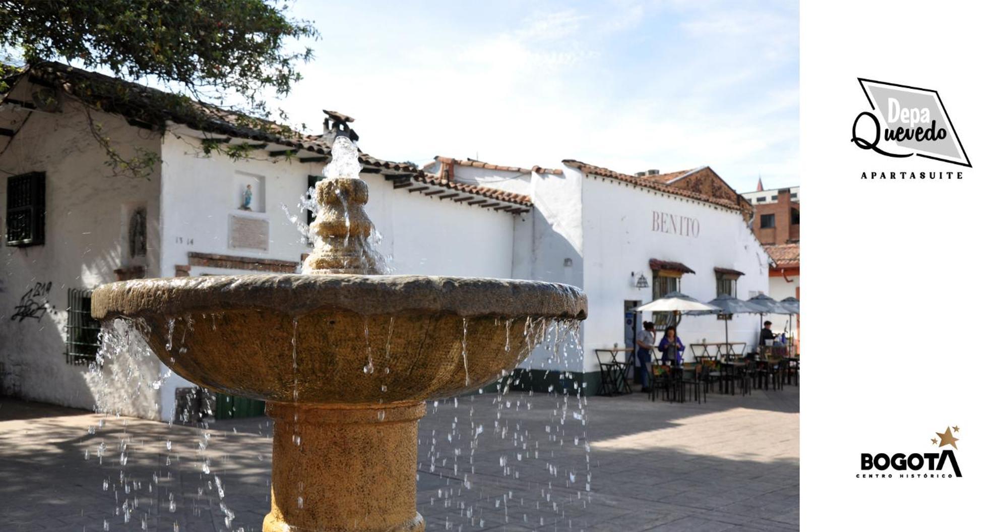 Depa Quevedo - Trendy Revamped Flat - Exceptional Spot In Bogota'S Historic Colonial Square - Candelaria 외부 사진