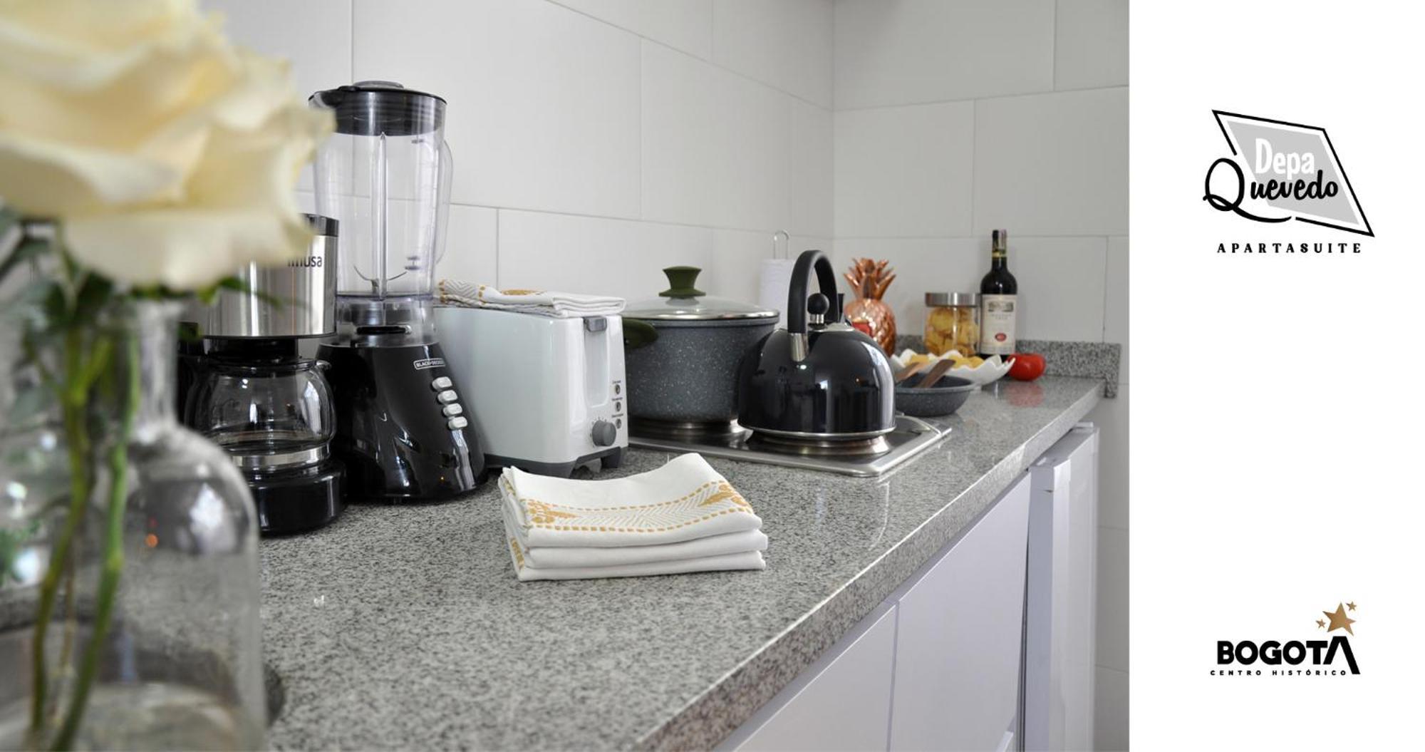 Depa Quevedo - Trendy Revamped Flat - Exceptional Spot In Bogota'S Historic Colonial Square - Candelaria 외부 사진