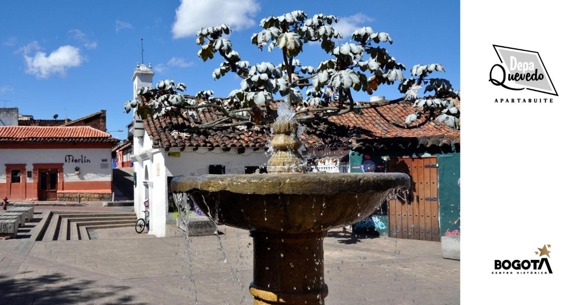 Depa Quevedo - Trendy Revamped Flat - Exceptional Spot In Bogota'S Historic Colonial Square - Candelaria 외부 사진