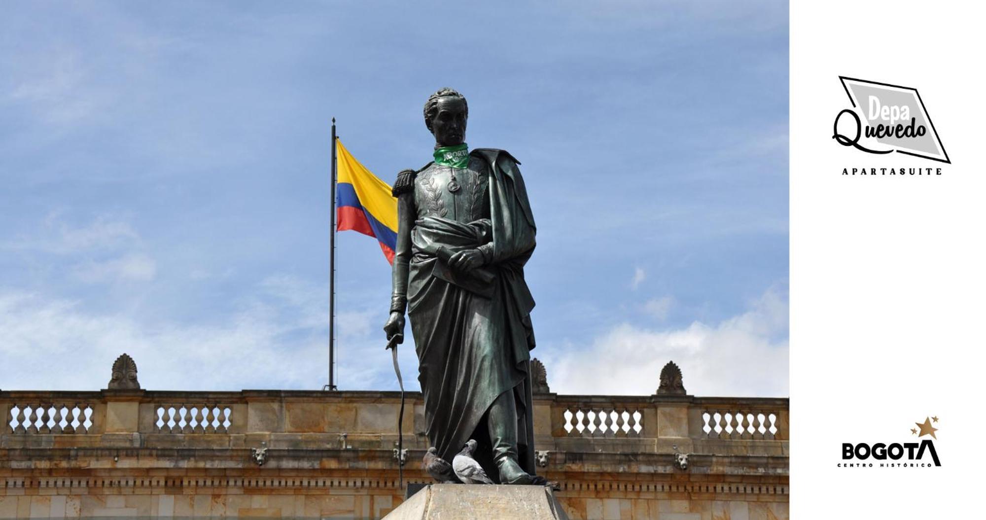 Depa Quevedo - Trendy Revamped Flat - Exceptional Spot In Bogota'S Historic Colonial Square - Candelaria 외부 사진