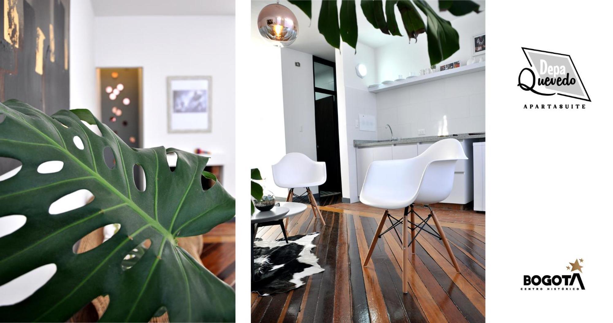 Depa Quevedo - Trendy Revamped Flat - Exceptional Spot In Bogota'S Historic Colonial Square - Candelaria 외부 사진