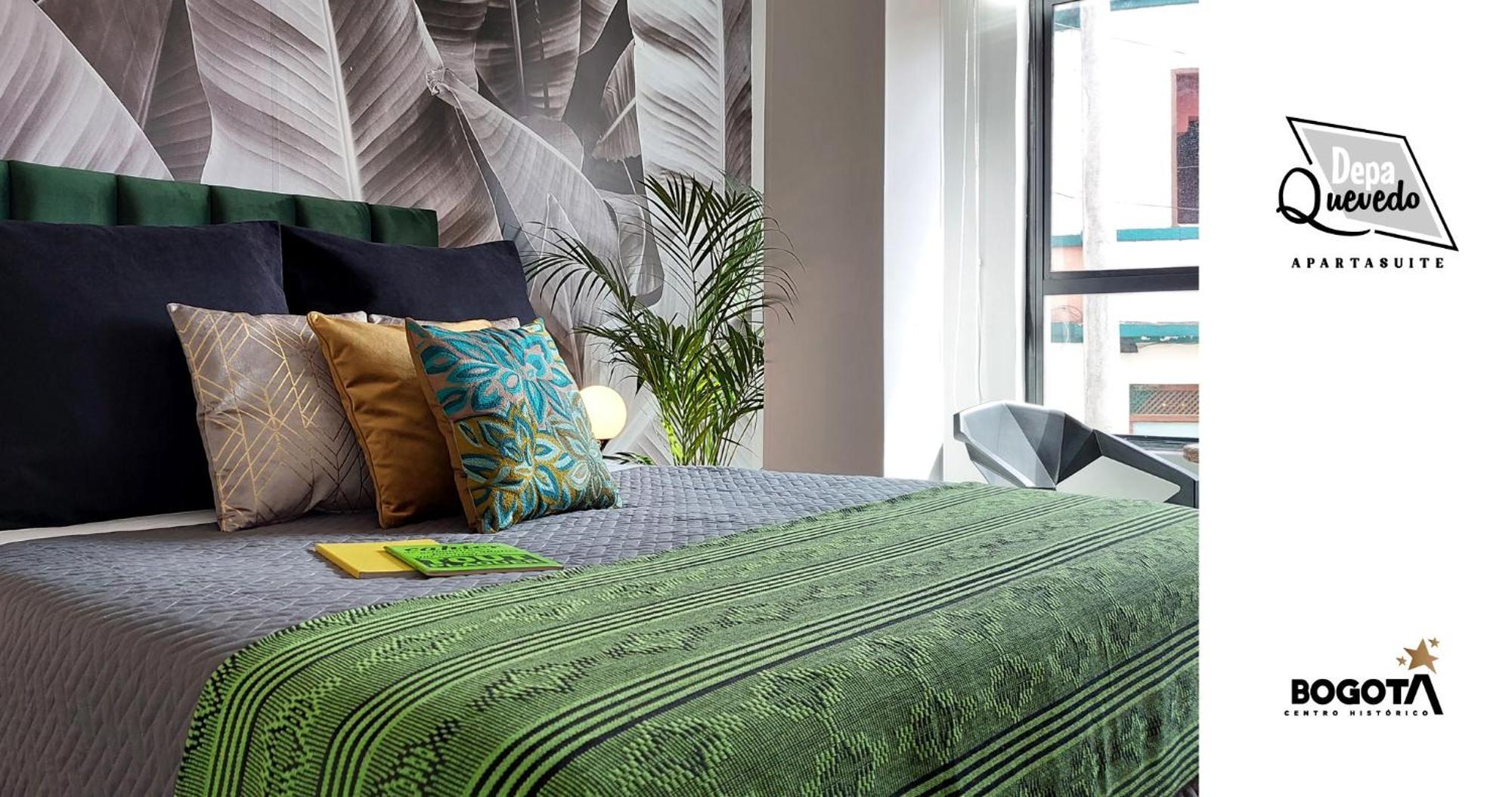 Depa Quevedo - Trendy Revamped Flat - Exceptional Spot In Bogota'S Historic Colonial Square - Candelaria 외부 사진